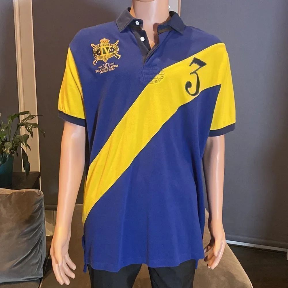 Men’s Vintage Polo by Ralph Lauren #3 Polo Shirt Short Sleeve Size XL NWT